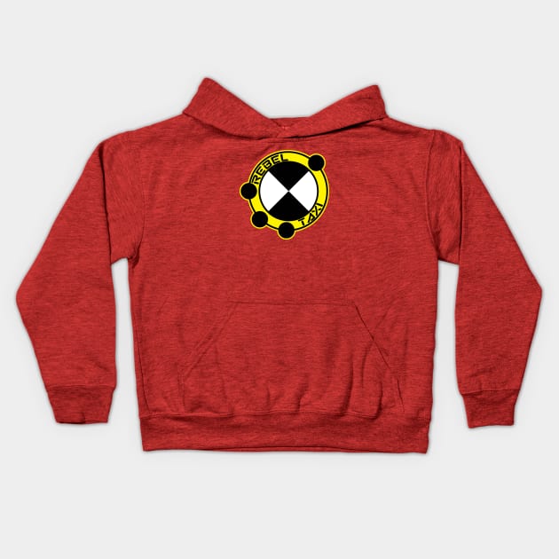 Classic RebelTaxi Logo Kids Hoodie by RebelTaxi